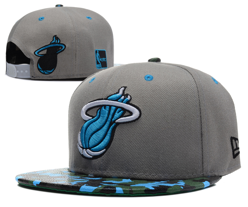 NBA Miami Heat NE Snapback Hat #238